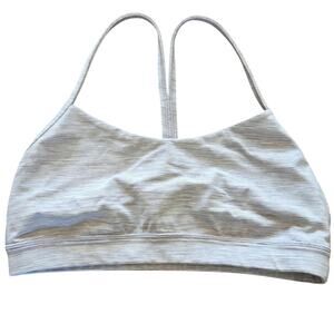 Lululemon Flow Y Bra NULU Wee are from space  size 10 no padding